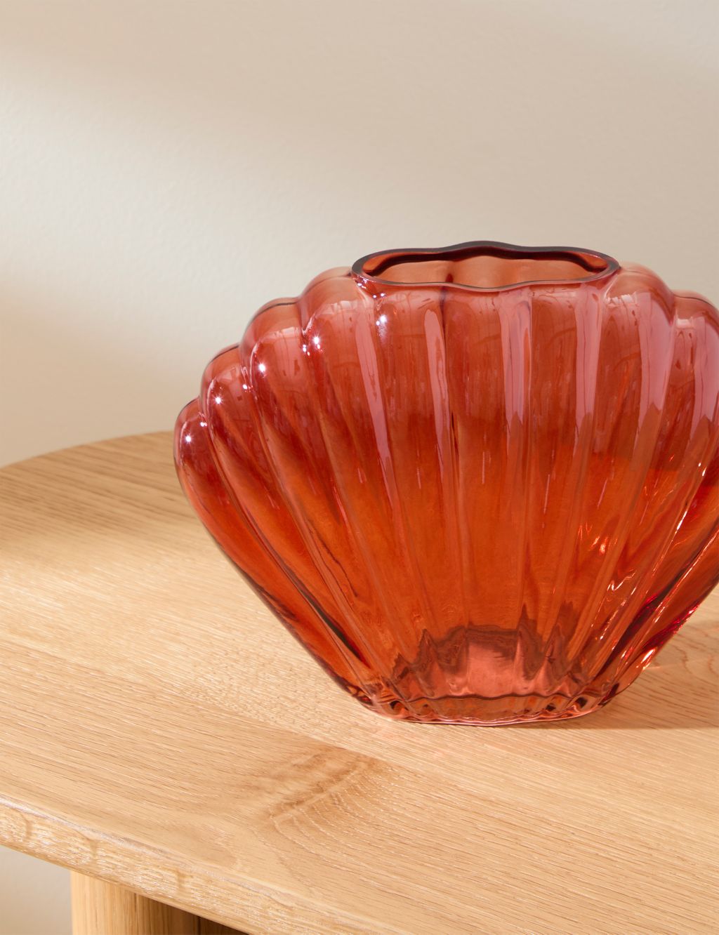 Shell Glass Vase 3 of 4