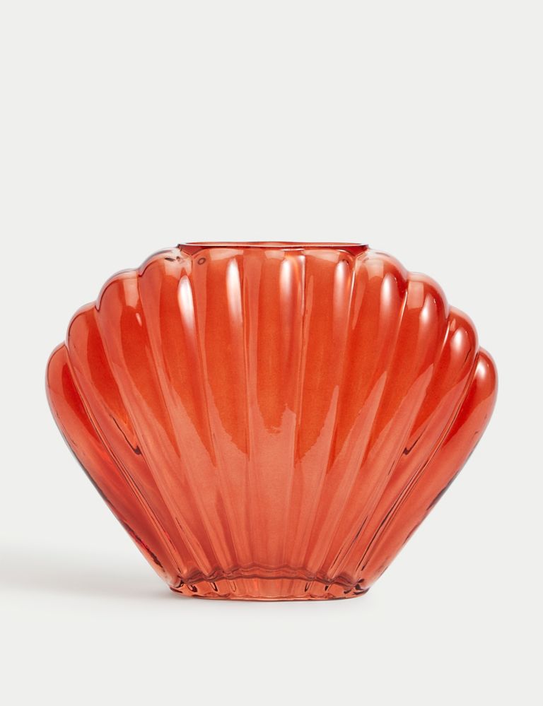 Shell Glass Vase 2 of 4