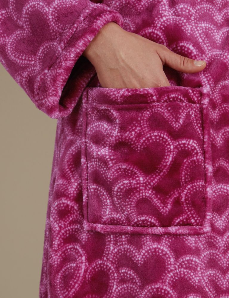 Shimmer Heart Print Dressing Gown 4 of 6