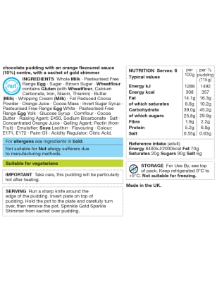 Shimmering Gold Melt in the Middle Pudding Image 2 of 2
