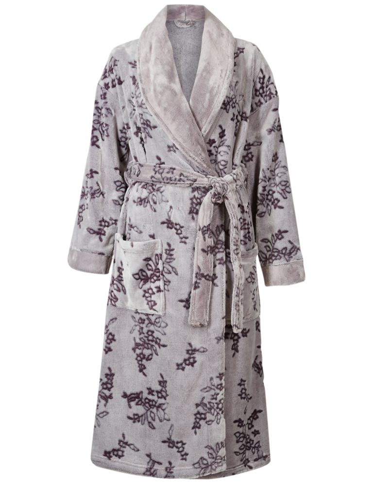 Shimmersoft™ Floral Print Dressing Gown 5 of 6
