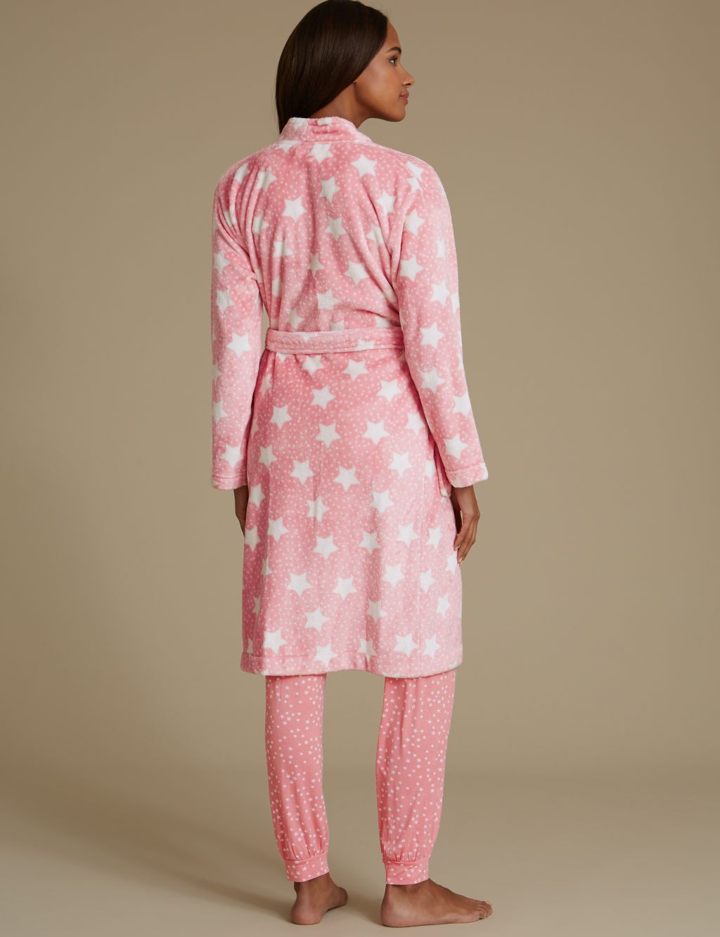 Shimmersoft™ Star Print Dressing Gown 2 of 7