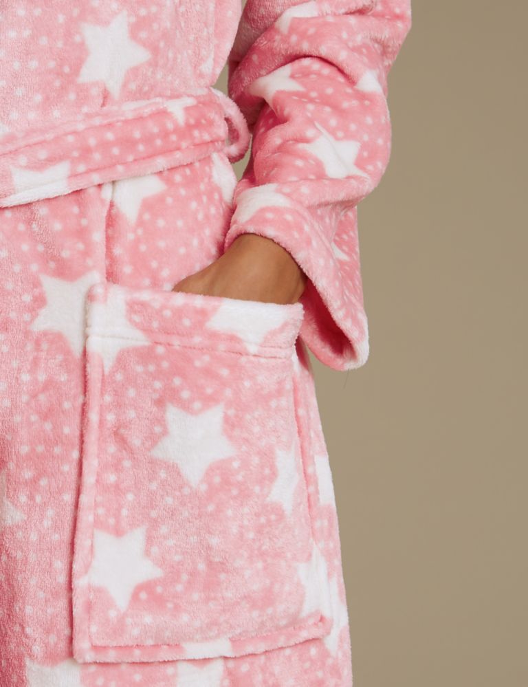 Shimmersoft™ Star Print Dressing Gown 4 of 7