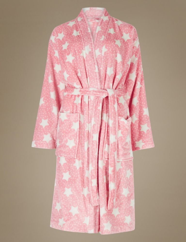 Shimmersoft™ Star Print Dressing Gown 2 of 7