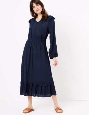 M&s store navy dress