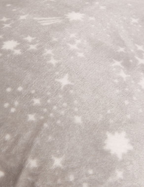 Shooting Star Soft Fleece Medium Cushion Image 2 of 3