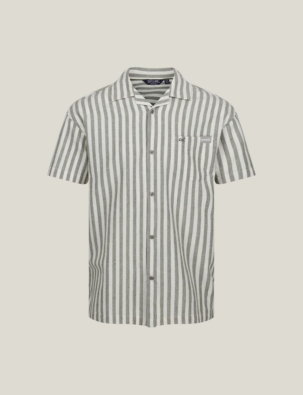 ShoreBay II Cotton Rich Striped Shirt 1 of 6