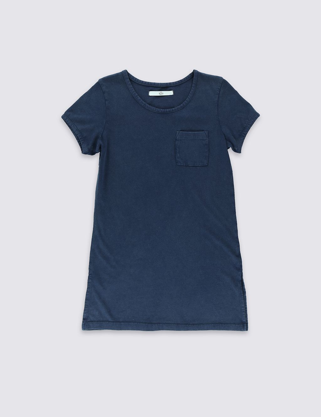 Short Sleeve Longline T-Shirt (5-14 Years) 1 of 5
