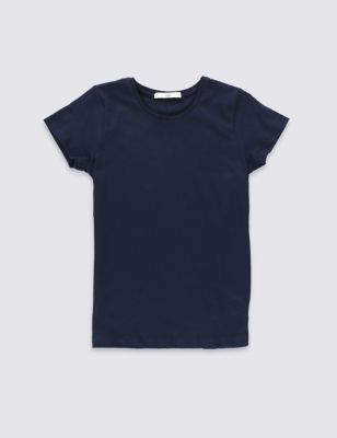 Short Sleeve T-Shirt with StayNEW™ (3-14 Years) Image 2 of 3