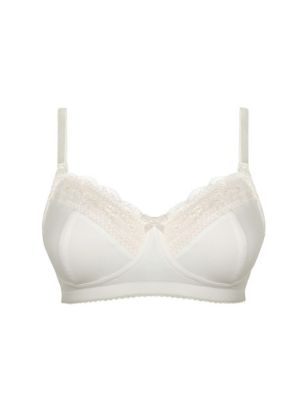 Show Off Lace Non Wired Nursing Bra C-H Image 2 of 10