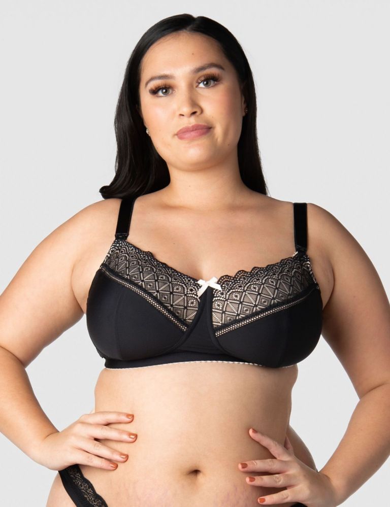 Show Off Lace Non Wired Nursing Bra C-H 1 of 11