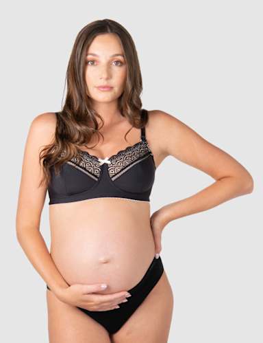 Show Off Lace Non Wired Nursing Bra C-H 1 of 8
