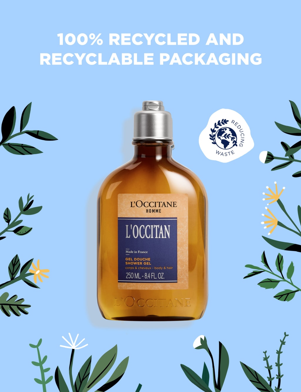 Shower Gel 250ml L Occitane M S