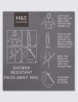 Shower Resistant Palm Pack Away Mac M S Collection M S