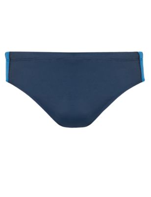Side Panelled Quick Dry Swim Briefs Image 2 of 3