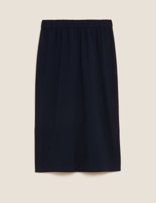 m&s skirts black