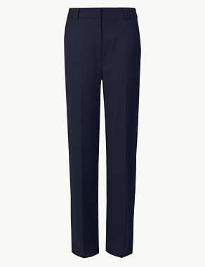 Side Stripe Relaxed Straight Leg Trousers Image 2 of 5