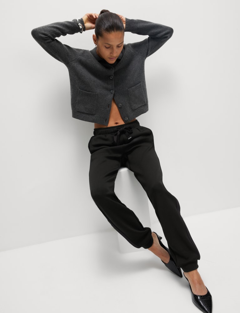 Posh Ponte Slim Leg Trousers, M&S Collection