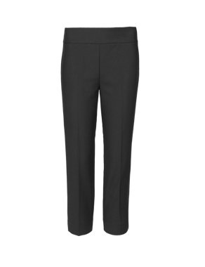 Side Zip Cropped Trousers Image 2 of 4