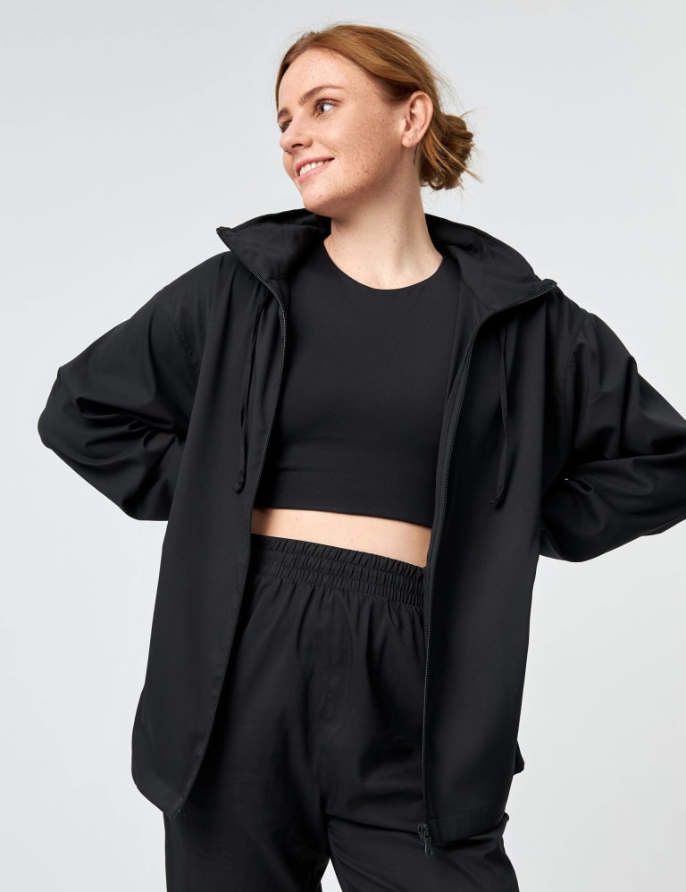 Sports Zip-Up Top & Leggings Co-Ord Set