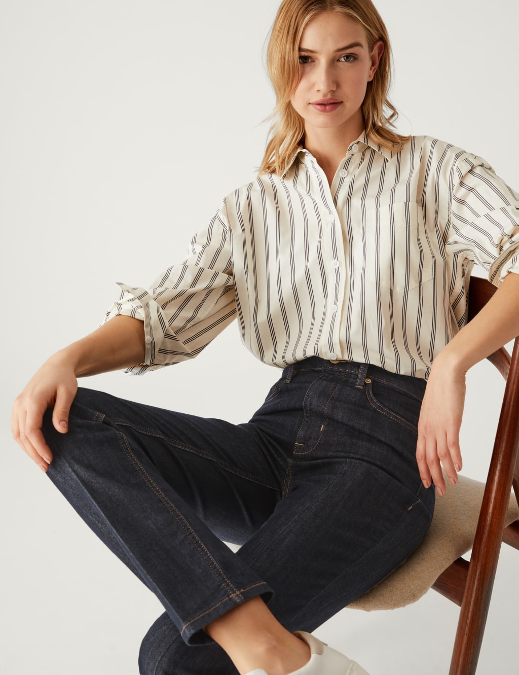 Sienna High Waisted Smart Jeans M&S Collection M&S