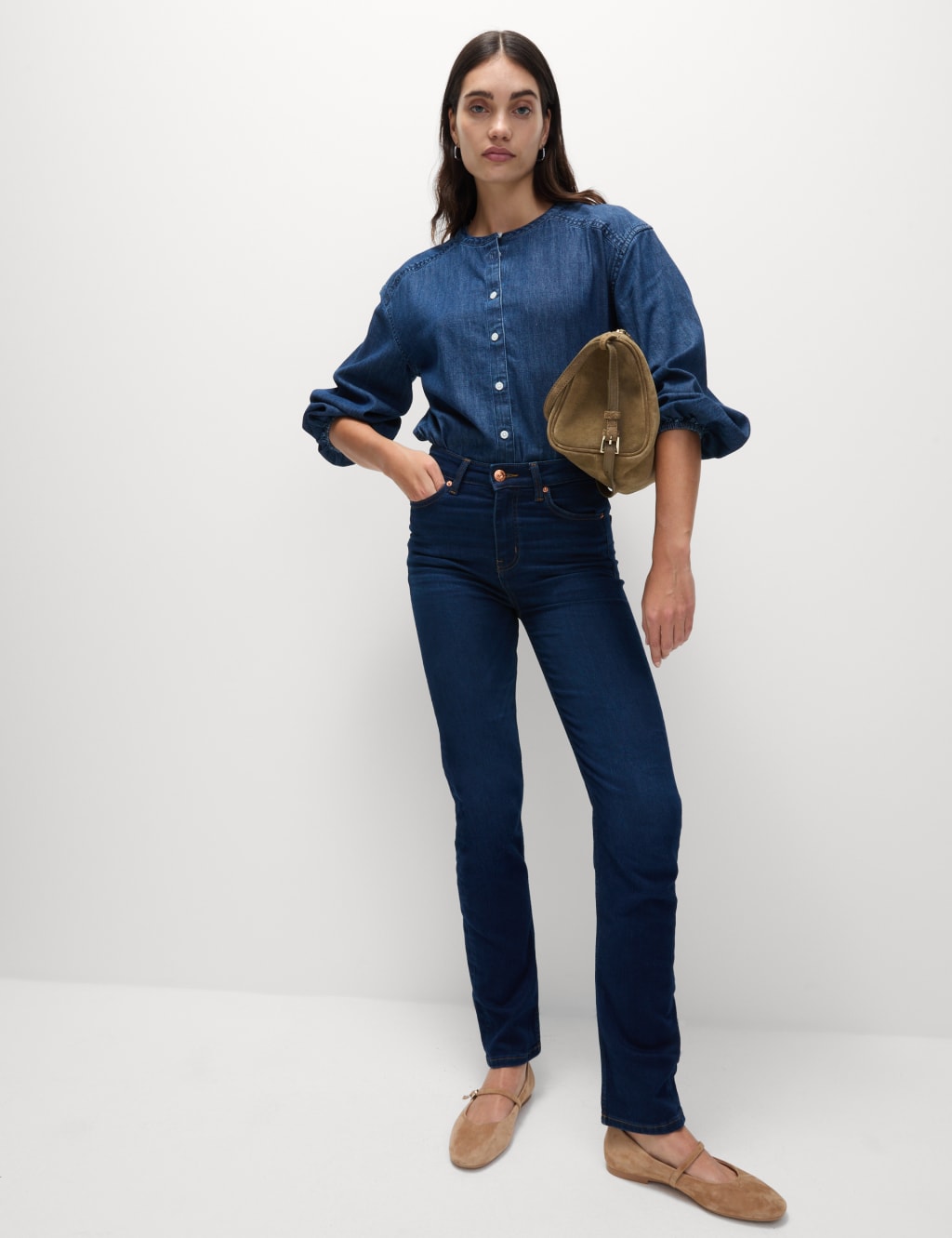 Sienna Straight Leg Jeans with Stretch 2 of 8