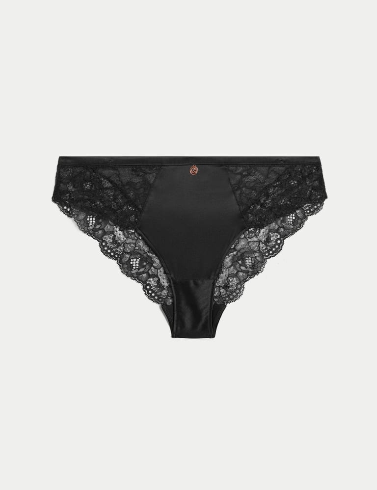 5 for £9.99 M&S sexy knickers panties briefs no VPL satin lace UK 6 - 16  MULTI