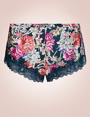 Silk & Lace French Knickers Image 2 of 5