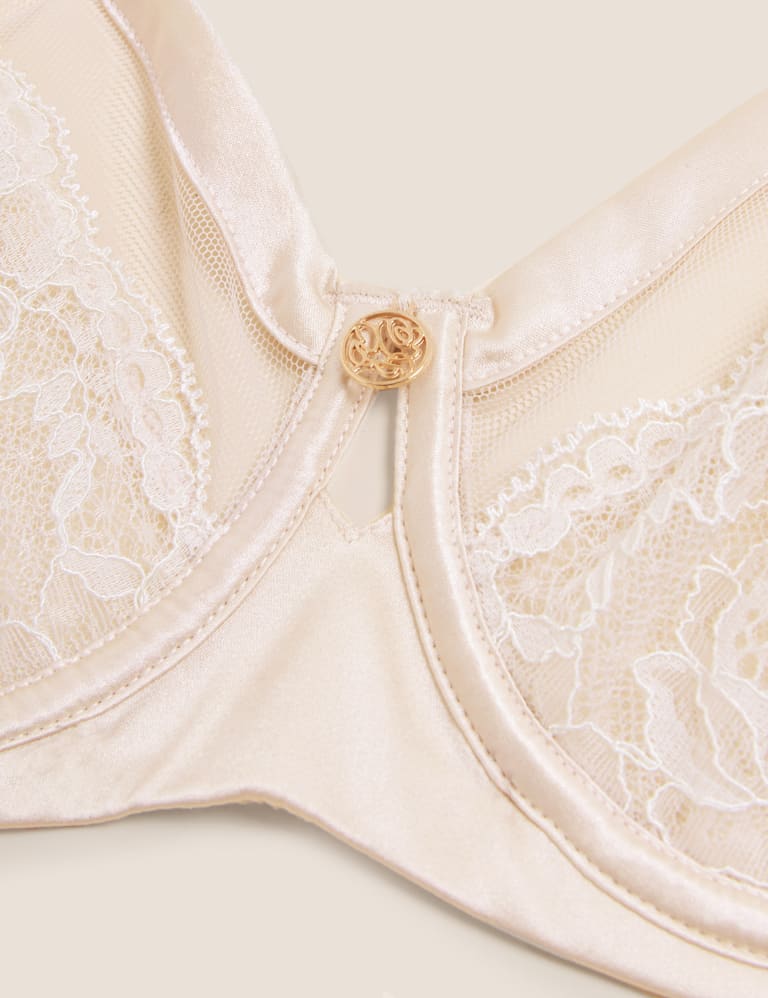 Silk & Lace Minimiser Bra C-G 6 of 8