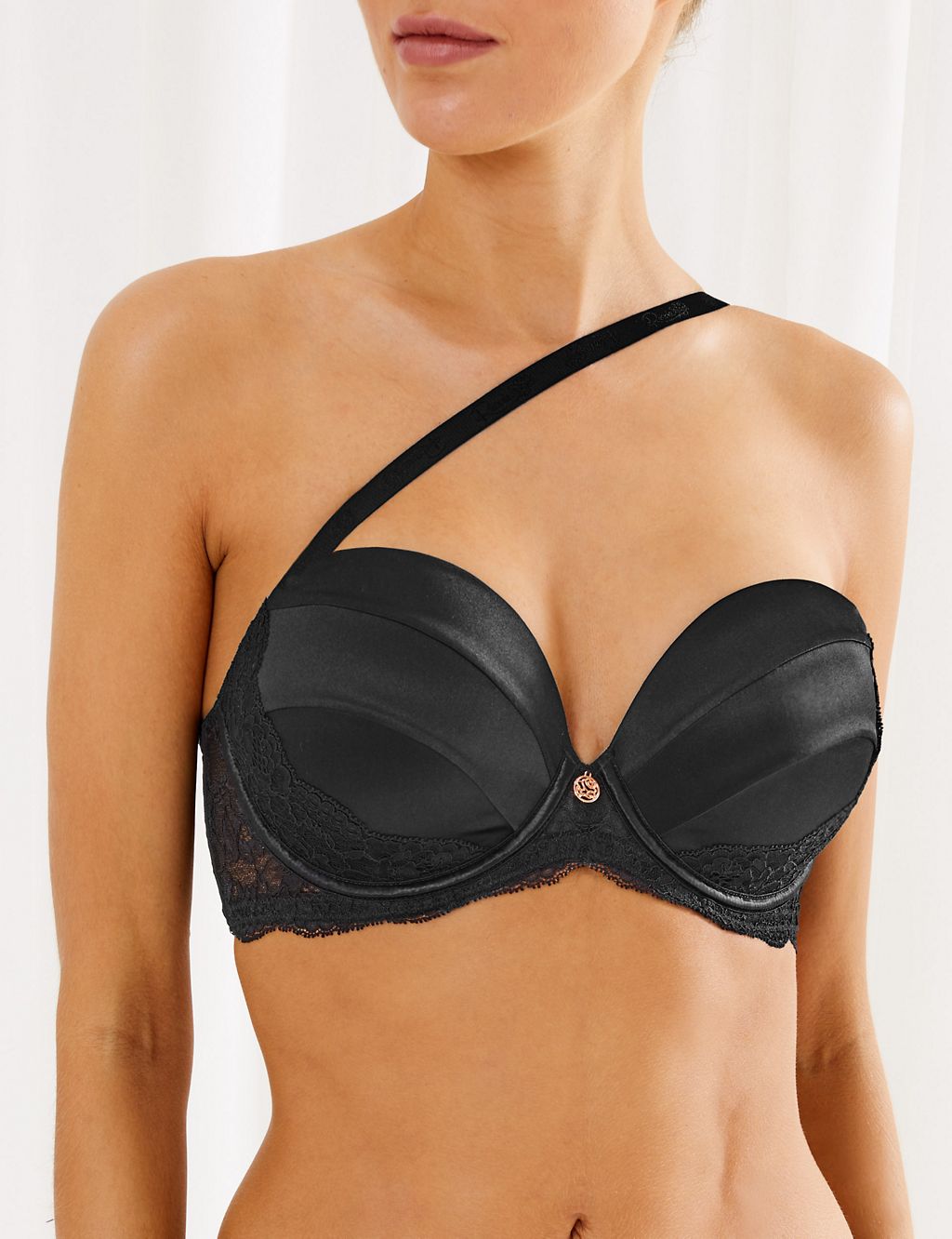 Silk & Lace Push Up Multiway Bra A-E 9 of 9