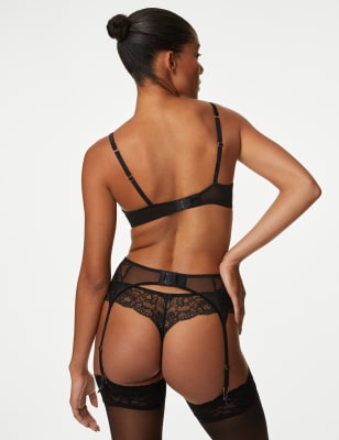 Silk & Lace Suspender, Rosie for Autograph