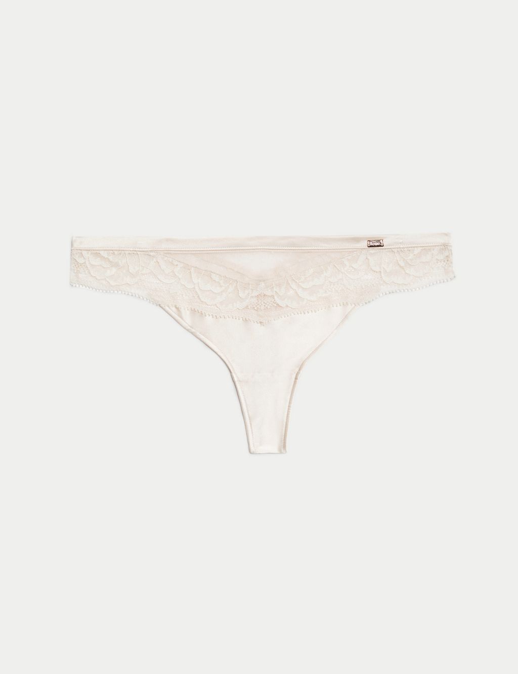 Silk & Lace Thong 1 of 6