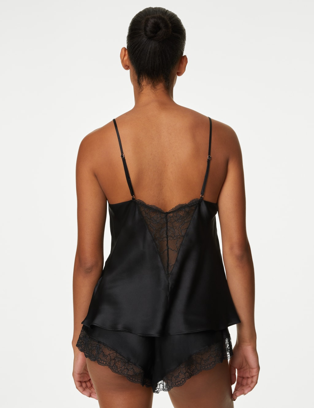 Silk & Lace Trim Camisole 6 of 7