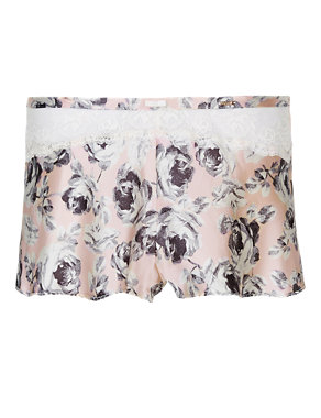 Silk Floral French Knickers Image 2 of 4
