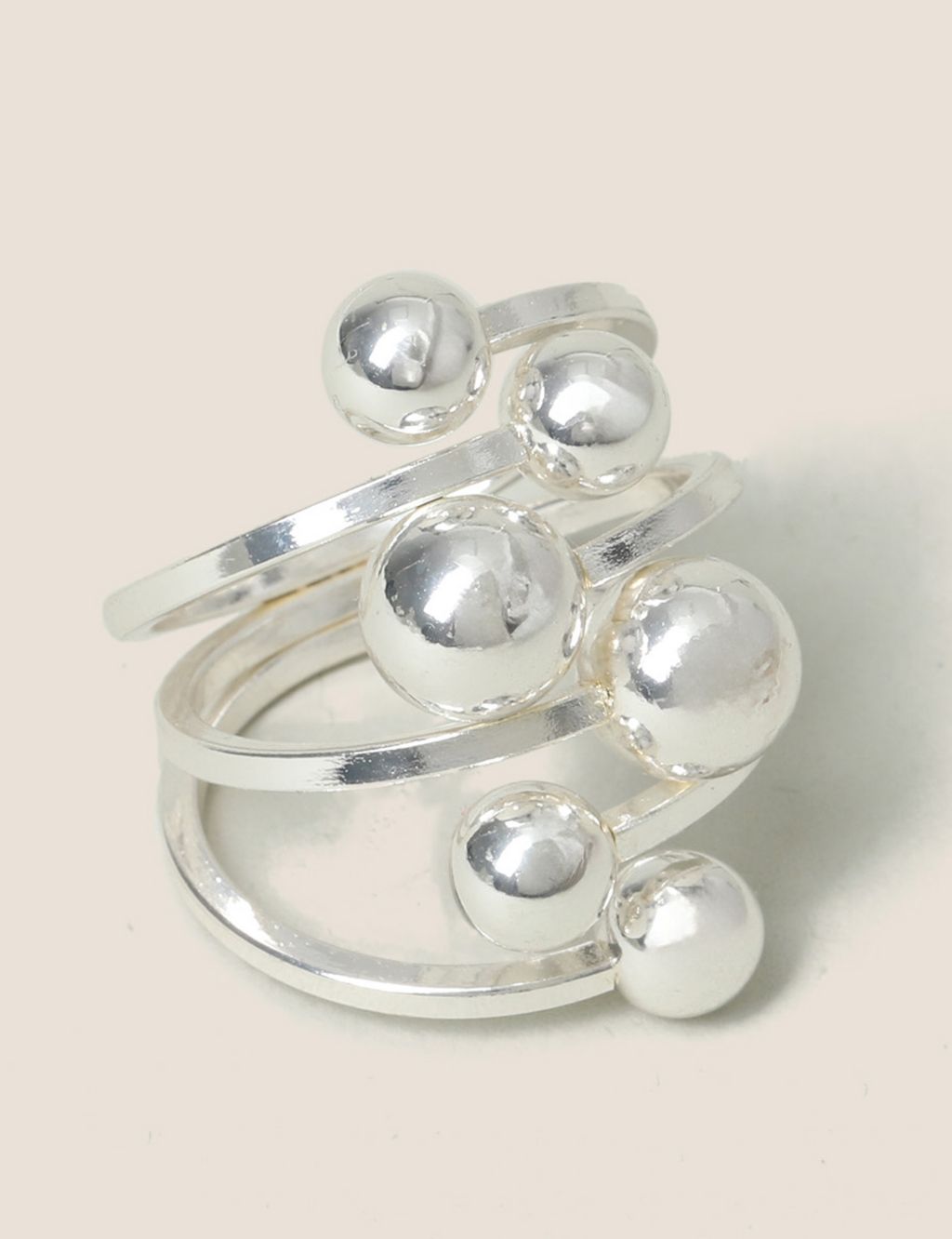 Silver Ball Ring | M&S Collection | M&S