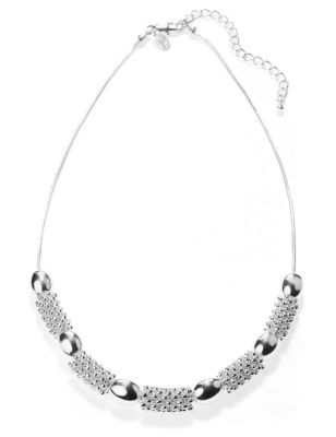 Silver Plated Bubble Necklace Image 1 of 1