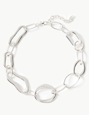 Marks and sale spencer silver necklace