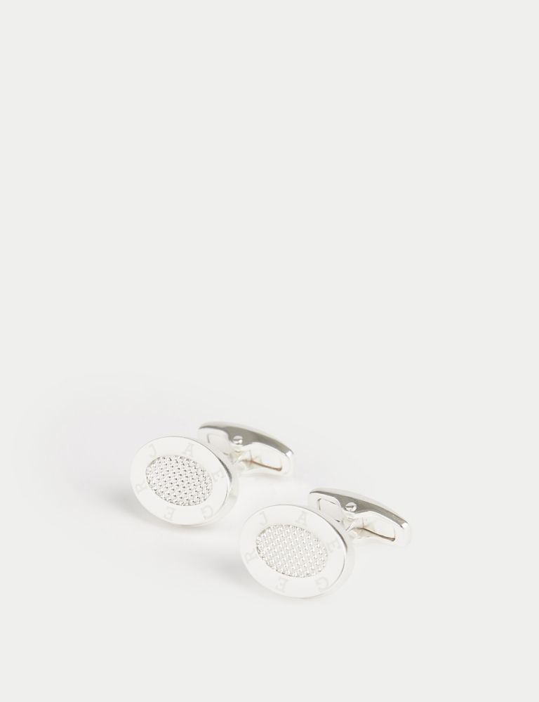 Silver Plated Cufflinks 2 of 3