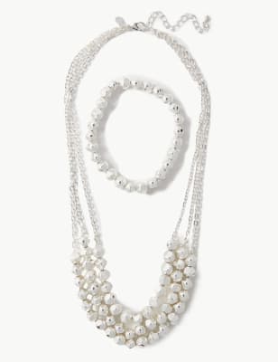 M&s on sale silver necklace