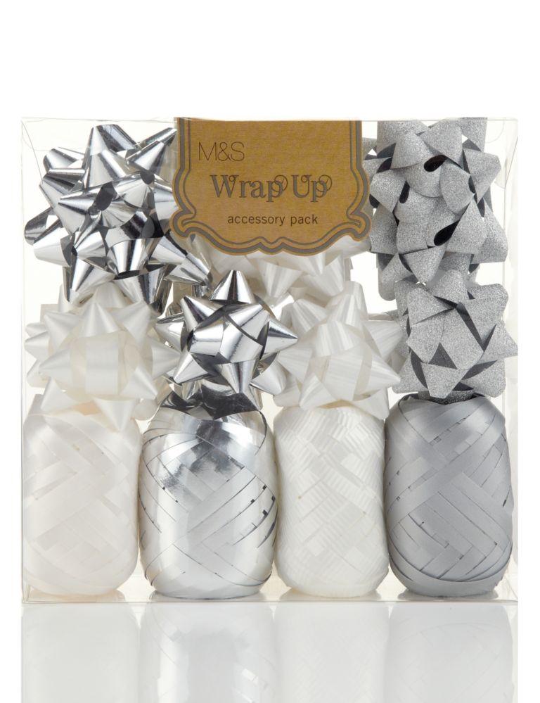 Silver Wrapping Accessories Pack 1 of 3