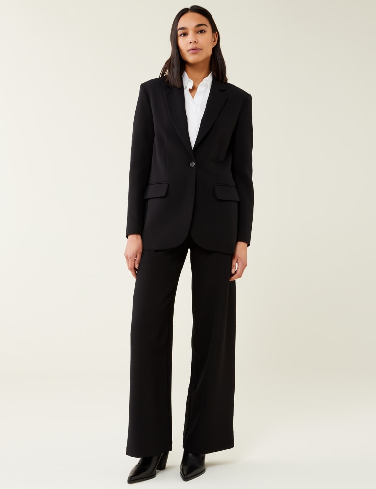 Single breasted blazer online new arrivals