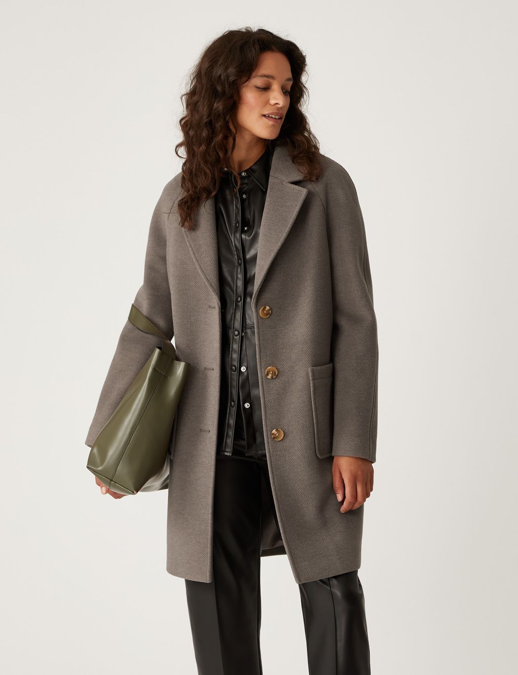Single Breasted Coat | M&S Collection | M&S