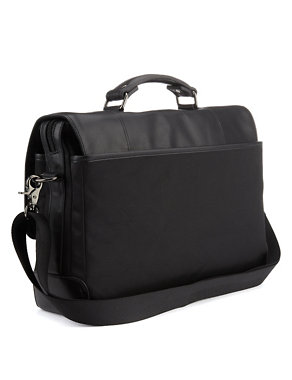 Single Handle Detachable Shoulder Strap Briefcase Image 2 of 5