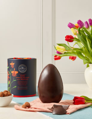 Single Origin Dark Chocolate Easter Egg Delivery From 29th March 2022 Collection M S