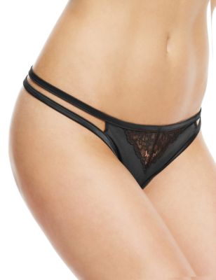 Kinsley - Strappy Lace String Thong