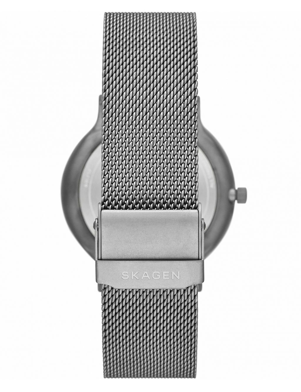 Skagen Anchor Grey Stainless Steel Bracelet Quartz Watch 6 of 7