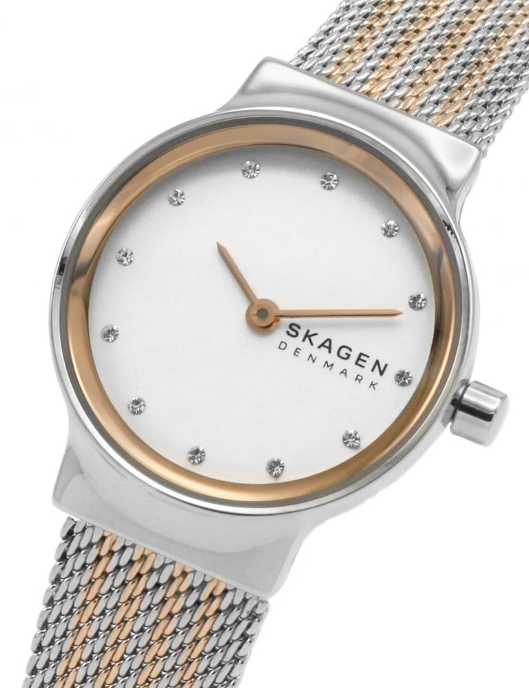 Skagen freja two tone discount watch