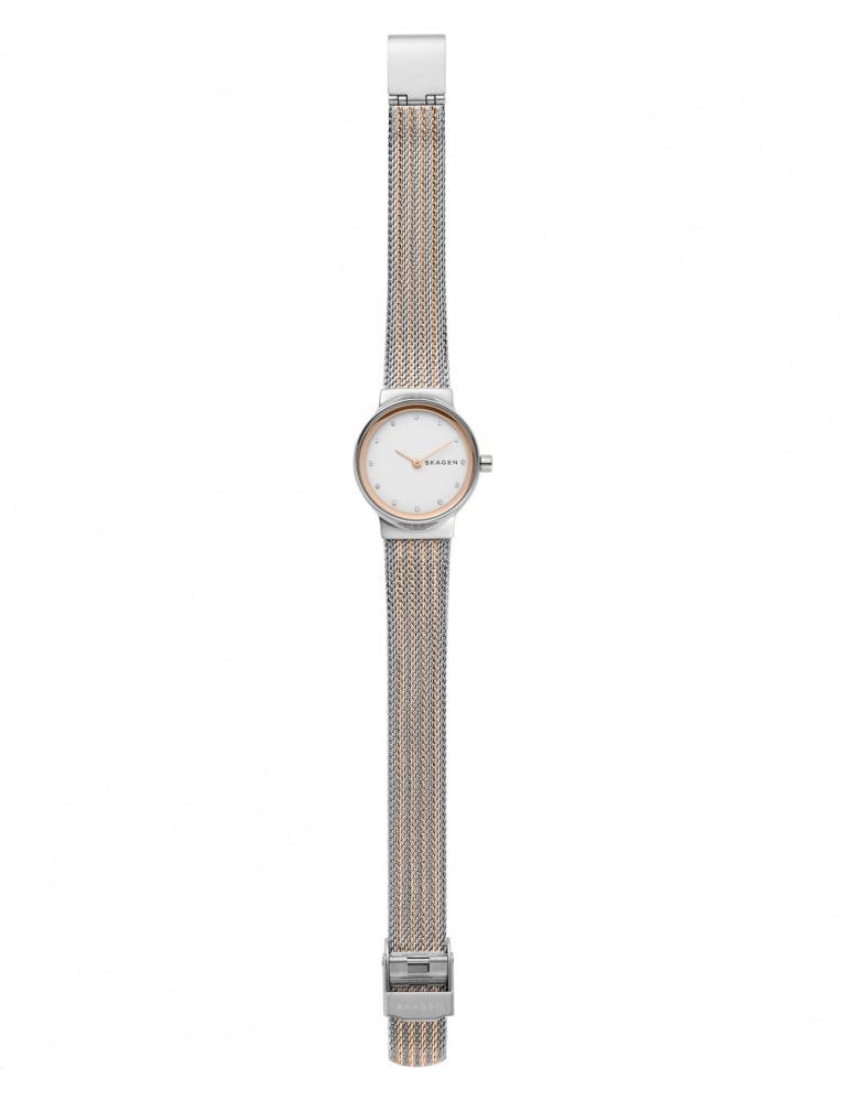 Skagen two tone mesh watch online