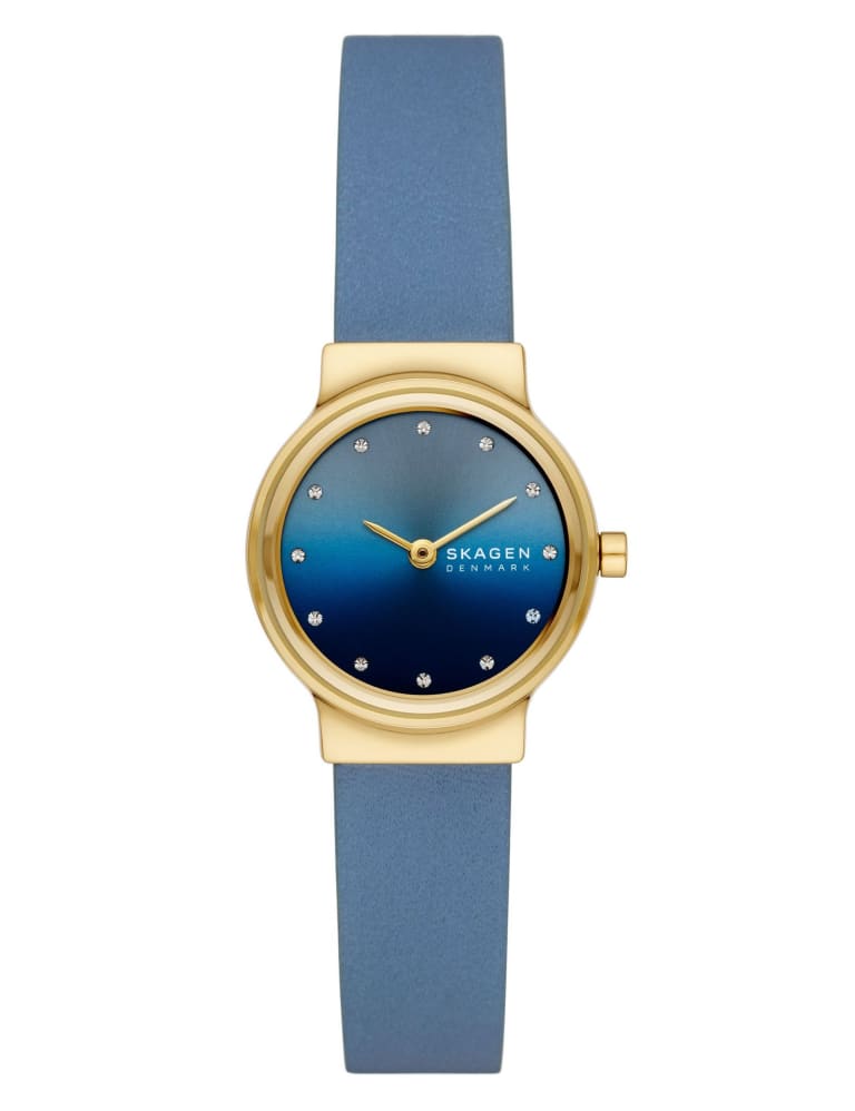 Skagen blue discount face watch