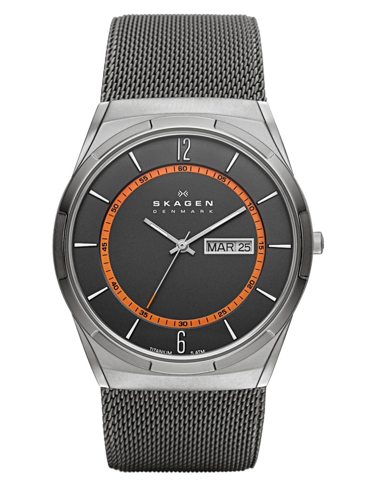 Skagen denmark titanium watch sale